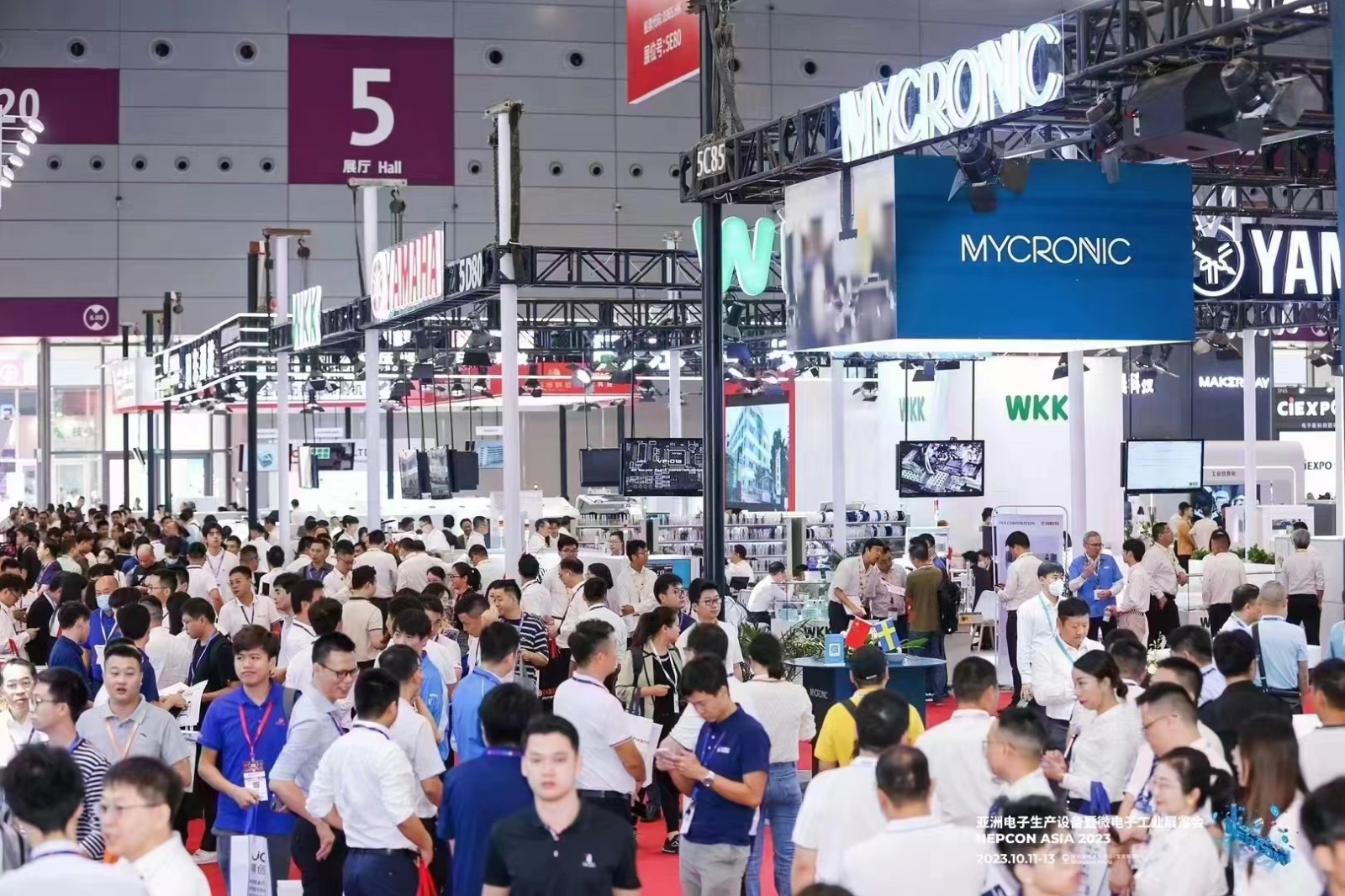 展会现场观展客户人流情况 展会现场观展客户人流情况